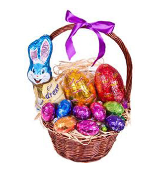 Easter Egg Basket at Flowers Auckland flowers delivery - Flowers Auckland