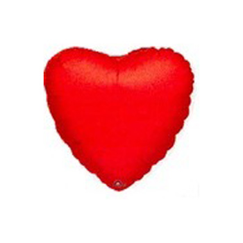 Red Heart Balloon Red Heart Balloon flowers delivery - Flowers Auckland
