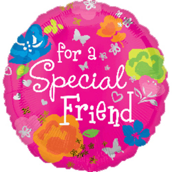 Special Friend Balloon flowers delivery - Flowers Auckland