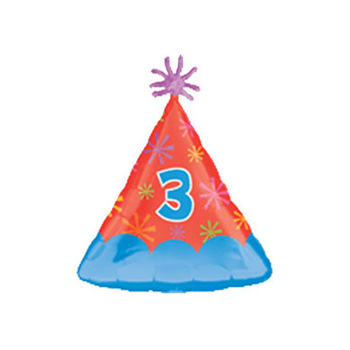3rd Birthday Balloon 3rd Birthday Balloon flowers delivery - Flowers Auckland