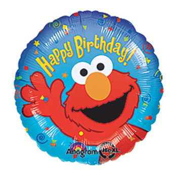 Sesame St. Birthday Balloon flowers delivery - Flowers Auckland
