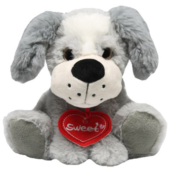 Sweet Puppy is gorgeous, perfect for Valentine's Day Feb 14th flowers delivery - Flowers Auckland