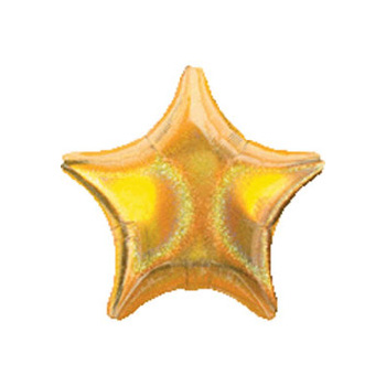 Dazzling Gold Star Helium Balloon Dazzling Gold Star Helium Balloon flowers delivery - Flowers Auckland
