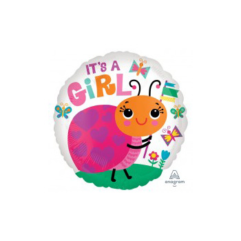 Baby Girl Snail balloon for your new precious arrival at Flowers Auckland Baby Girl Snail balloon for your new precious arrival at Flowers Auckland flowers delivery - Flowers Auckland