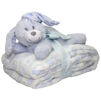 Snuggly Blanket and Bear at Flowers Auckland flowers delivery - Flowers Auckland