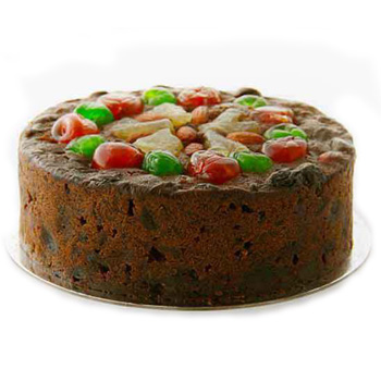 Traditional Christmas cake with fruit, spice and brandy Traditional Christmas cake with fruit, spice and brandy flowers delivery - Flowers Auckland