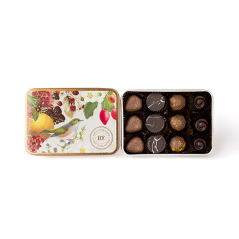 Vintage Keepsake Tin of NZ made chocolates Vintage Keepsake Tin of NZ made chocolates flowers delivery - Flowers Auckland