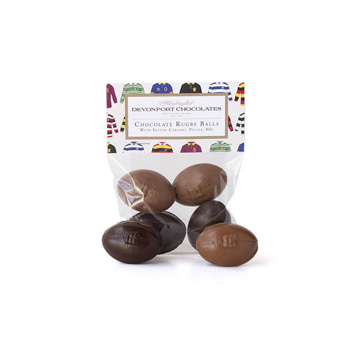 Salted Caramel Rugby Balls - Flowers Auckland flowers delivery - Flowers Auckland