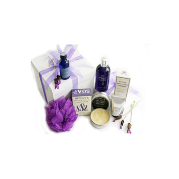 Luxury Lavender Gift Box at Auckland Florist, Flowers Auckland flowers delivery - Flowers Auckland