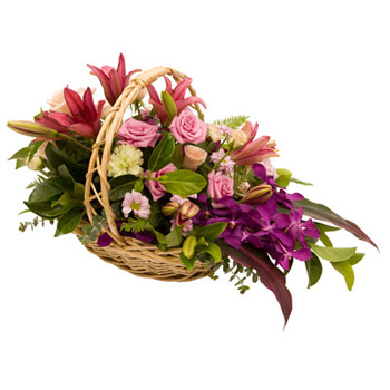Sympathy Basket for Auckland Flower delivery flowers delivery - Flowers Auckland