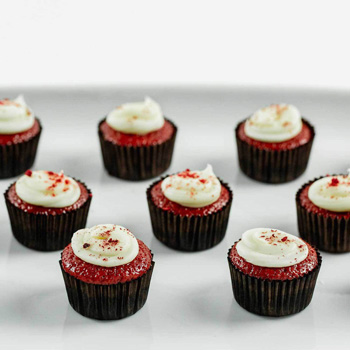 Red Velvet Mini Cupcakes, so perfect for many occasions flowers delivery - Flowers Auckland