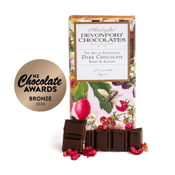 NZ made Berry and Almond Chocolate from florist Flowers Auckland flowers delivery - Flowers Auckland