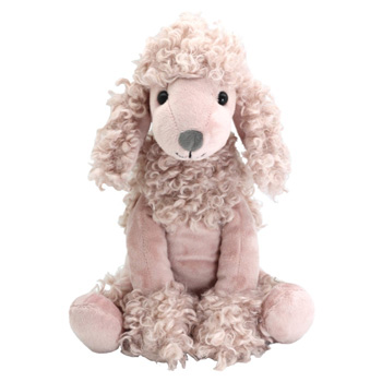 Polly the Poodle is adorable, perfect to send with flowers delivery flowers delivery - Flowers Auckland