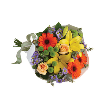 Bright Seasonal Flowers for Mum delivered Auckland wide flowers delivery - Flowers Auckland