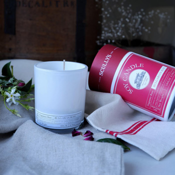 Bulgarian Rose Candle at Flowers Auckland Bulgarian Rose Candle at Flowers Auckland flowers delivery - Flowers Auckland
