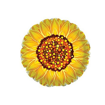 Sunflower Helium Balloons at Flowers Auckland Florist flowers delivery - Flowers Auckland