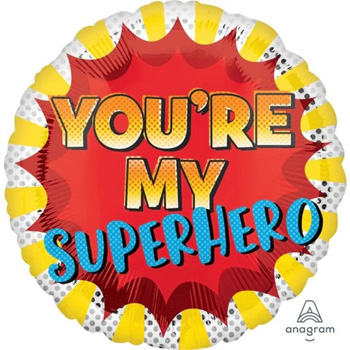 Everyone has a Super Hero - Helium Balloons at Flowers Auckland flowers delivery - Flowers Auckland