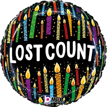 Lost Count Helium Balloon at Flowers Auckland flowers delivery - Flowers Auckland