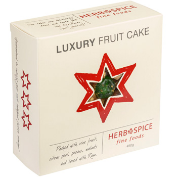 Send a Luxury Fruit Cake as a Xmas Gift flowers delivery - Flowers Auckland