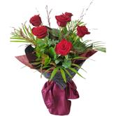 Half Dozen Red Roses flowers delivery - Flowers Auckland