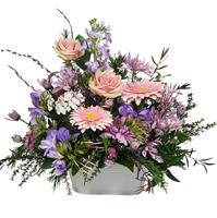 Pastel Garden Flower Arrangement flowers delivery - Flowers Auckland