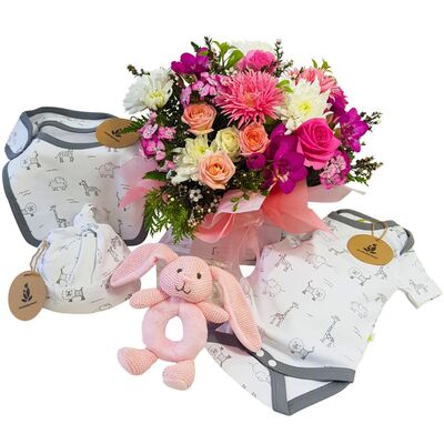 Luxury Baby Gift Box flowers delivery - Flowers Auckland