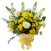 Harmony Yellow Bouquet flowers delivery - Flowers Auckland