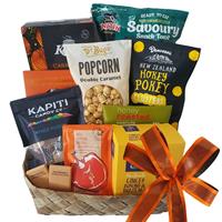 Celebration Gift Hamper in Kete Basket flowers delivery - Flowers Auckland