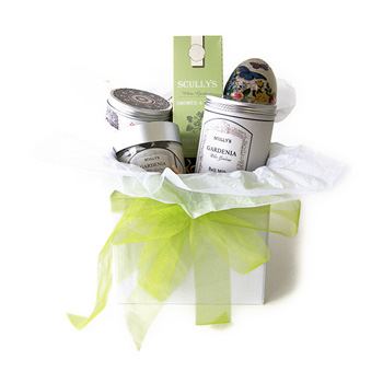 NZ made White Gardenia Gift Box delivers beautiful perfume - Flowers Auckland flowers delivery - Flowers Auckland