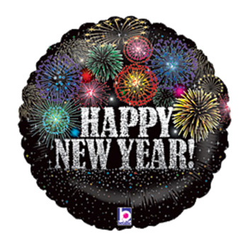 Happy New Year Balloons for fun Celebrations at Flowers Auckland flowers delivery - Flowers Auckland