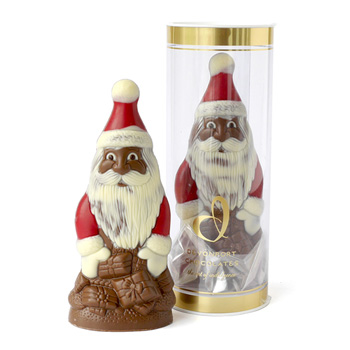 This Chocolate Santa is truly a piece of "art"- Auckland Florist Flowers Auckland This Chocolate Santa is truly a piece of "art"- Auckland Florist Flowers Auckland flowers delivery - Flowers Auckland